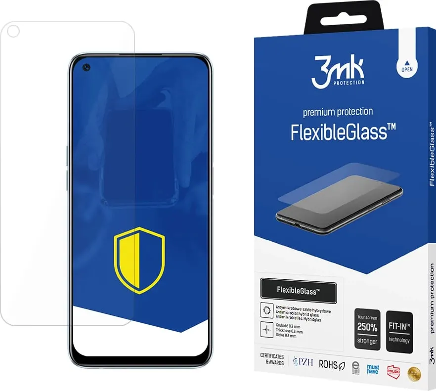 Xham mbrojtës 3MK FlexibleGlass për Realme 6 - 1