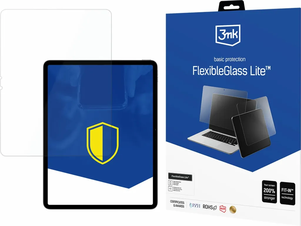 Xham mbrojtës tabletë 3mk FlexibleGlass Lite për iPad Air 13" 2024, transparent - 1