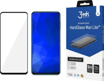 Xham i temperuar 3mk HardGlass Max Lite për Xiaomi Poco X3 Pro, i zi