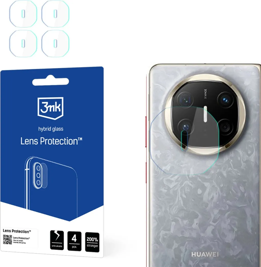 Mbështjellës xhami për kamera 3mk Protection për Huawei Mate X6, 4 copë - 1