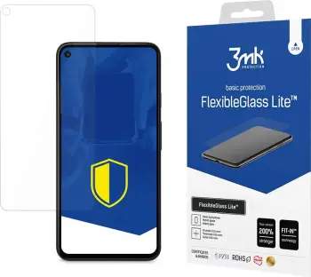 Mbrojtës ekrani hibrid 3mk FlexibleGlass Lite për Google Pixel 4a, Transparent