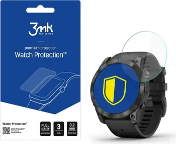 Xham hibrid mbrojtës 3mk për Garmin Epix Pro Gen 2 47mm, FlexibleGlass Lite, transparent