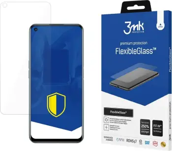 Xham mbrojtës hibrid 3mk FlexibleGlass për Realme 9i