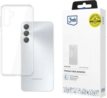 Mbështjellës 3mk Protection Satin Armor Case+ për Samsung Galaxy A05s, Transparent