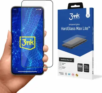 Xham mbrojtës 3mk HardGlass Max Lite për Samsung Galaxy S24 Ultra, i zi