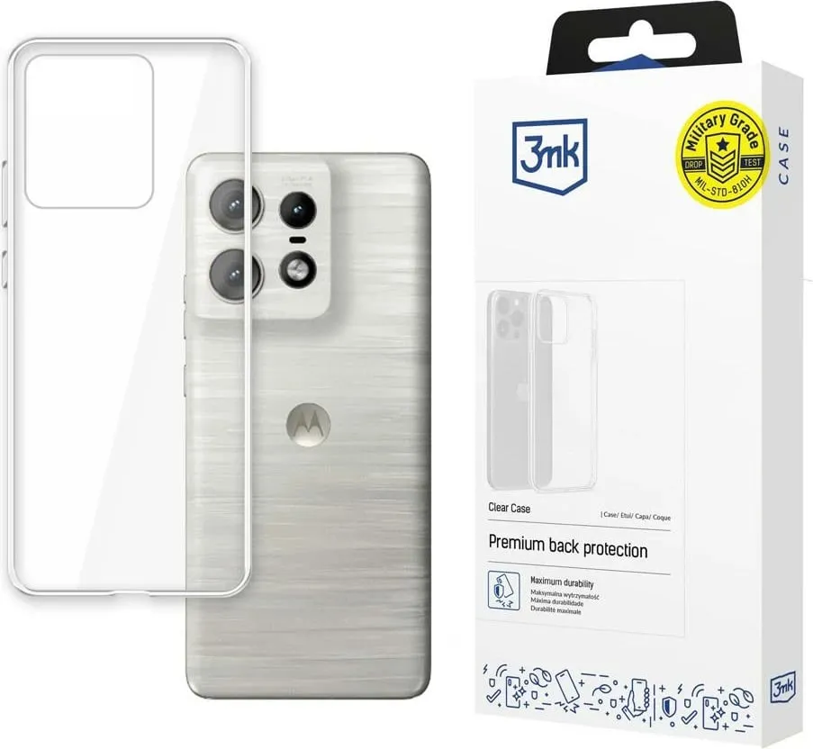 Mbështjellës 3mk Protection për Motorola Edge 50 Pro, transparent - 1