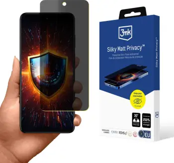 Mbrojtës ekrani privatësie 3mk Silky Matt Privacy për Motorola Moto G32, mat