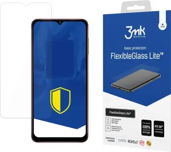 Mbrojtës ekrani 3mk FlexibleGlass Lite për Samsung Galaxy A12, ultra i hollë, transparent