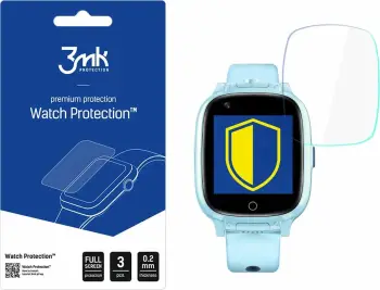 Folie mbrojtëse ekrani 3MK ARC, për orë Garett Kids Twin 4G, transparente