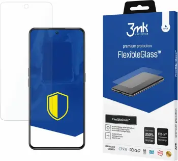 Mbrojtës ekrani 3MK FlexibleGlass për Realme GT Neo 3, xham hibrid, ultra i hollë, transparent