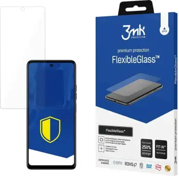 Mbrojtës ekrani 3MK FlexibleGlass për Tecno Spark 10 Pro, qeramik, antibakterial, transparent