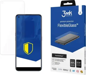 Mbrojtës ekrani 3MK FlexibleGlass Realme Watch S Pro, xham hibrid, transparent