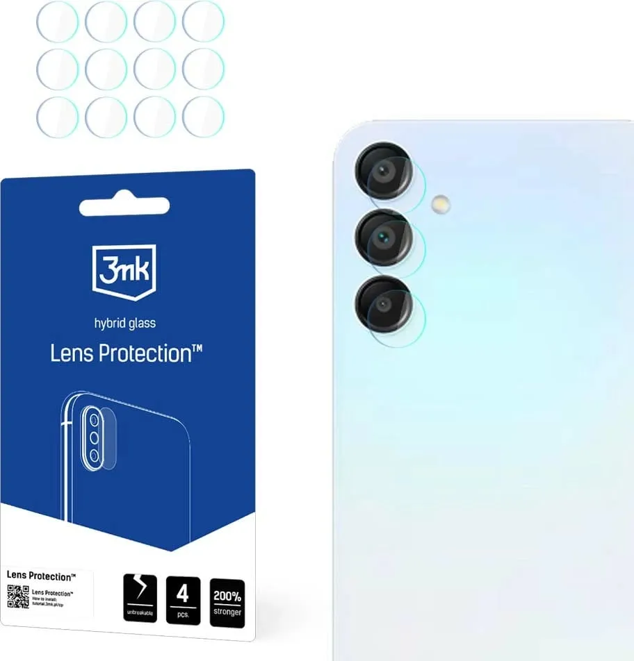 Mbrojtës xhami për kamera 3mk Protection për Samsung Galaxy A15 5G, set - 1