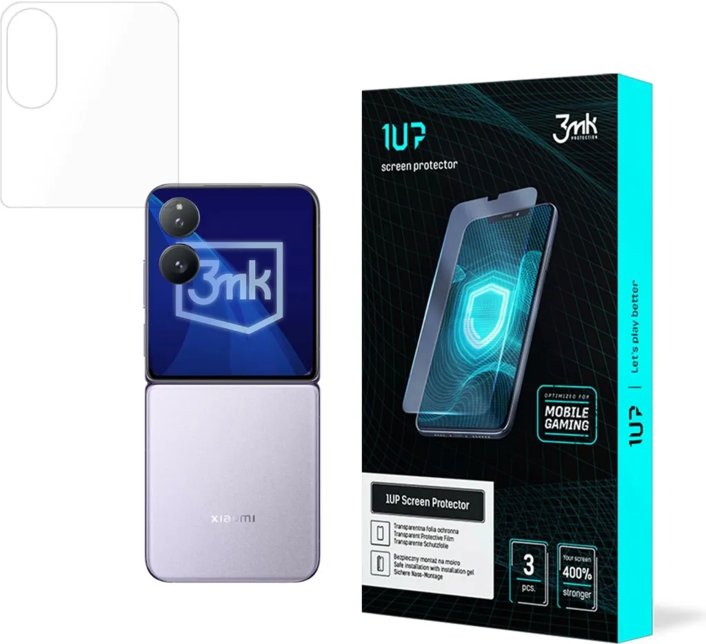 Folje mbrojtëse 3mk 1UP për Xiaomi Mix Flip, për gaming - 1