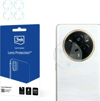 Mbrojtës xhami për kamerë 3mk Protection për Realme 14 Pro, 4 copë