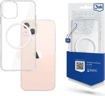 Mbështjellës për celular 3mk MagCase për iPhone 13 Pro, kompatibil me MagSafe, transparent