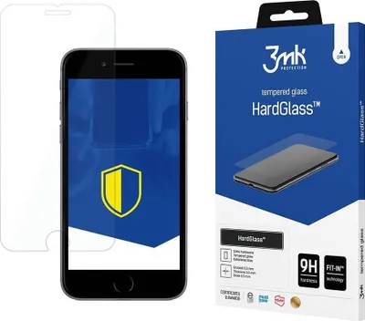 Xham mbrojtës 3MK HardGlass për Apple iPhone 7 8, i tejdukshëm - 1
