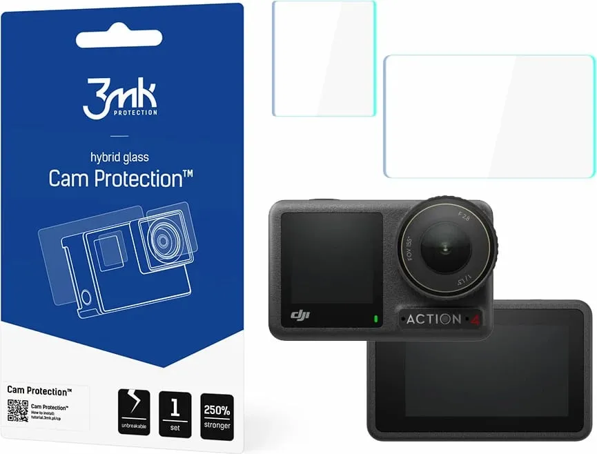 Xham mbrojtës për kamerë 3mk Protection Cam Protection, për DJI Osmo Action 4 - 1