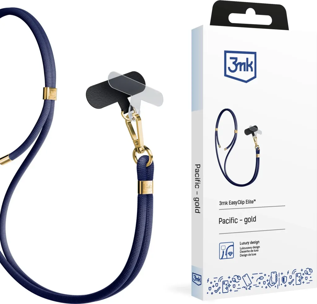 Litar për celular 3mk EasyClip Elite, blu - 1