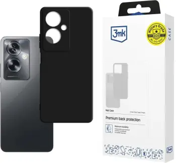 Mbështjellës 3mk Matt Case për Oppo A79 5G, i zi