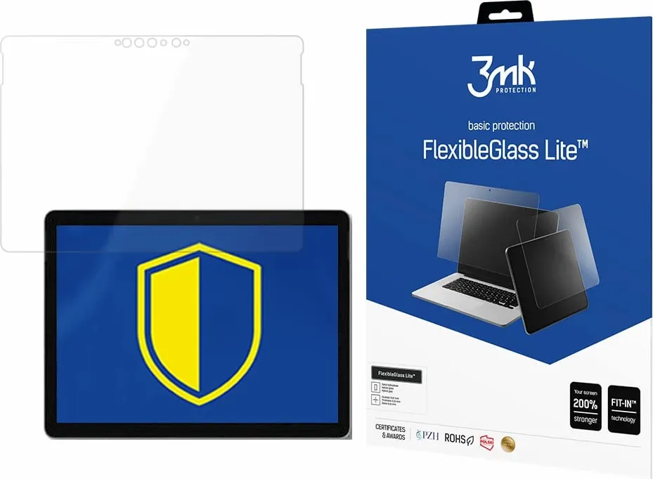 Mbrojtës ekrani hibrid 3mk FlexibleGlass Lite për Microsoft Surface Go 2, Transparent - 1