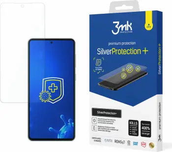 Folie mbrojtëse 3MK SilverProtect+, Samsung Galaxy M55, antimikrobike, transparente