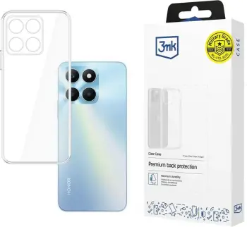 Futrollë telefoni 3MK Clear Case për Honor X6A, TPU fleksibël, transparente