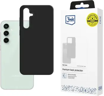Mbështjellës 3mk Matt Case për Samsung Galaxy S23 FE, i zi