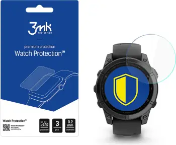 Mbrojtëse ekrani 3MK FlexibleGlass Watch për Garmin Fenix E 47mm, set 3 copë, transparente