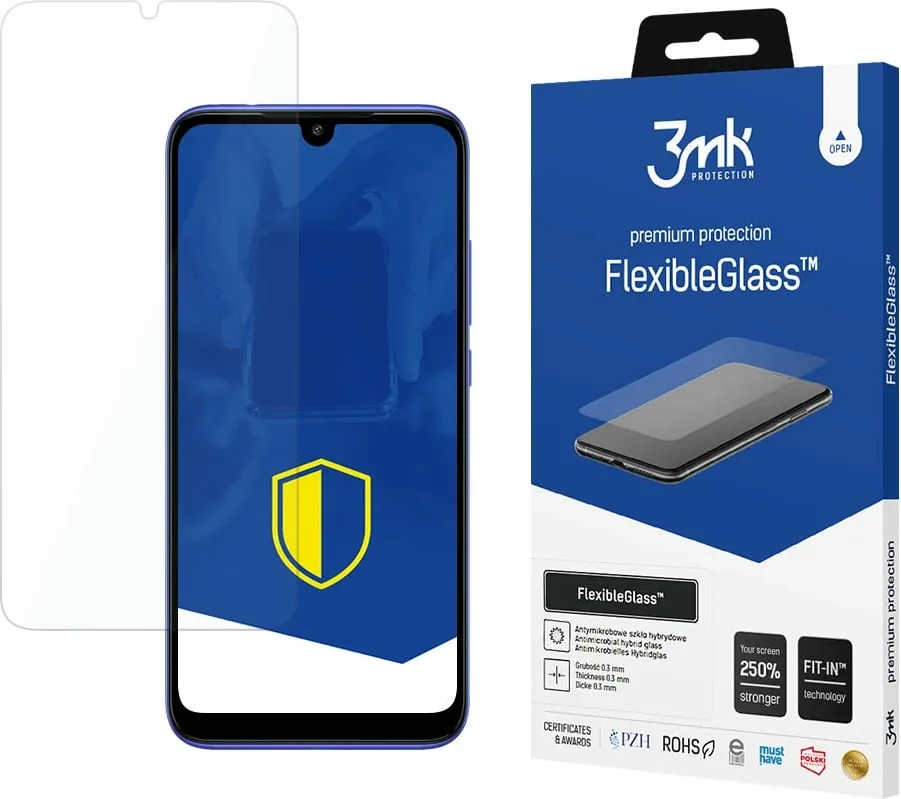 Xham mbrojtës hibrid 3mk FlexibleGlass për Xiaomi Redmi 7 Global - 1