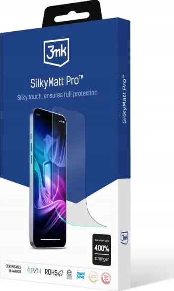 Folie mbrojtëse 3mk SilkyMatt Pro për Apple iPhone 16, mat, transparente