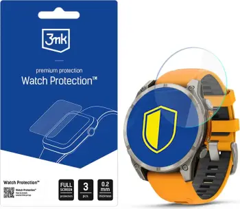 Xham mbrojtës hibrid 3mk Protection për Garmin Fenix 8 Amoled 47mm, set 3 copë