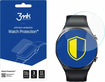 Mbrojtës ekrani për orë Xiaomi Watch S1, 3mk Protection, FlexibleGlass Lite, 3 copë, Transparent