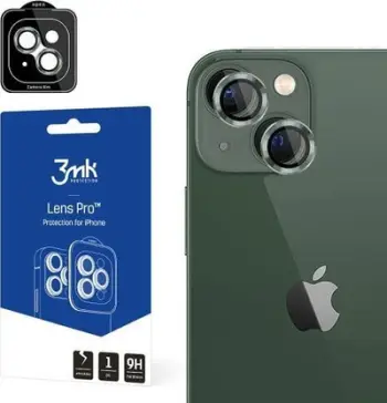 Mbrojtëse xhami për kamera 3MK Lens Protection Pro, për iPhone 15 6.1", green alpine green