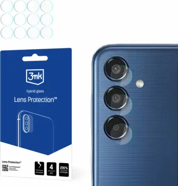 Mbrojtëse kamere 3MK Lens Protect Samsung Galaxy M35, set 4 copë, transparente