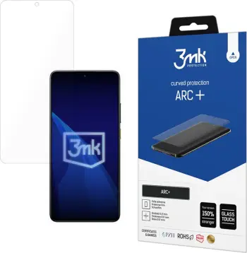 Folje mbrojtëse për ekran, 3mk Protection ARC+, për Xiaomi Poco X7, transparente