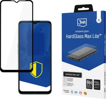 Xham i temperuar 3mk HardGlass Max Lite për Oppo A57 5G, i zi