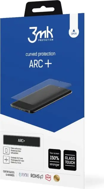 Mbrojtës ekrani 3MK ARC+ Pro, anti-gërvishtje, transparencë e lartë, i tejdukshëm