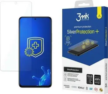 Folie mbrojtëse 3MK Silver Protect+ për Xiaomi Redmi Note 11 Pro 5G Pro+ 5G, antimikrobike, montim me xhel, transparente