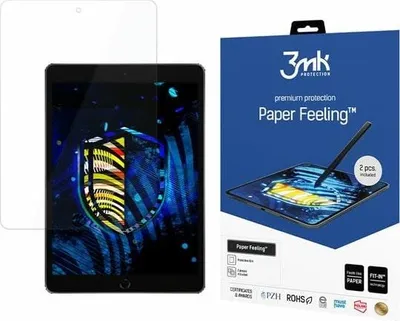 Film mbrojtës 3MK PaperFeeling për iPad 10.2" 7 8 9 Gen, mat, set 2 copë - 1