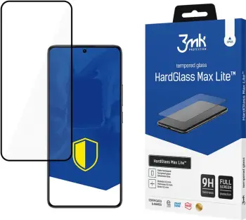 Xham për Xiaomi Poco F6 3mk HardGlass Max Lite, i zi