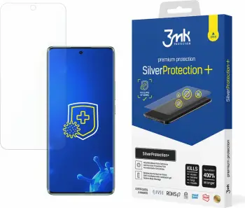 Film mbrojtës antibakterial 3mk SilverProtection+ për Oppo Reno 12 Pro, Transparent