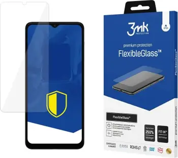 Mbrojtës ekrani 3MK FlexibleGlass për Samsung Galaxy A04s, hibrid, transparent