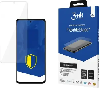 Mbrojtëse ekrani 3MK FlexibleGlass për Motorola Moto G72, xham hibrid, trashësi ultra e hollë, transparent