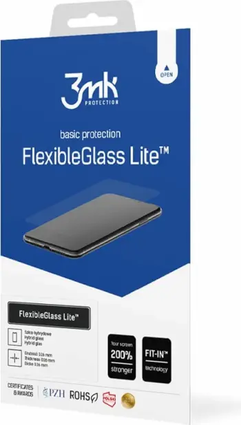 Xham hibrid mbrojtës për ekran, 3mk Protection FlexibleGlass Lite, për Samsung Galaxy A23 5G