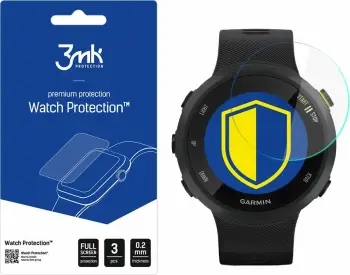 Qelq mbrojtës 3MK Watch, për Garmin Forerunner 45, 0.2mm, transparent