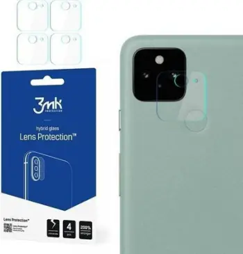 Mbrojtës kamere 3MK Lens Protect për Infinix Hot 20i, set 4 copë, transparent