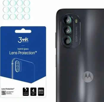 Mbrojtës lente për kamera 3MK Lens Protect Oppo A17, xham hibrid, set 4 copë, transparent