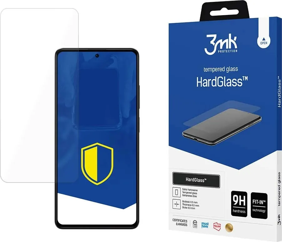 Xham mbrojtës 3mk HardGlass për Poco X5 Pro 5G/Xiaomi Redmi Note 12 Pro, Transparent - 1