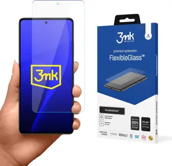 Mbrojtës ekrani 3MK FlexibleGlass për Redmi Note 12 Pro Pro Plus, xham hibrid, transparan